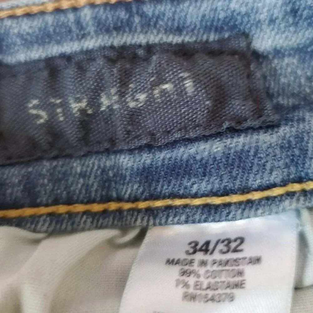 Aeropostale Men's Straight Jeans 34x32